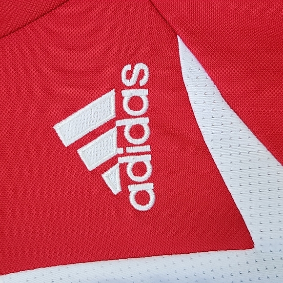 Red Adidas Zip-Up Jacket - Picture 3 of 7